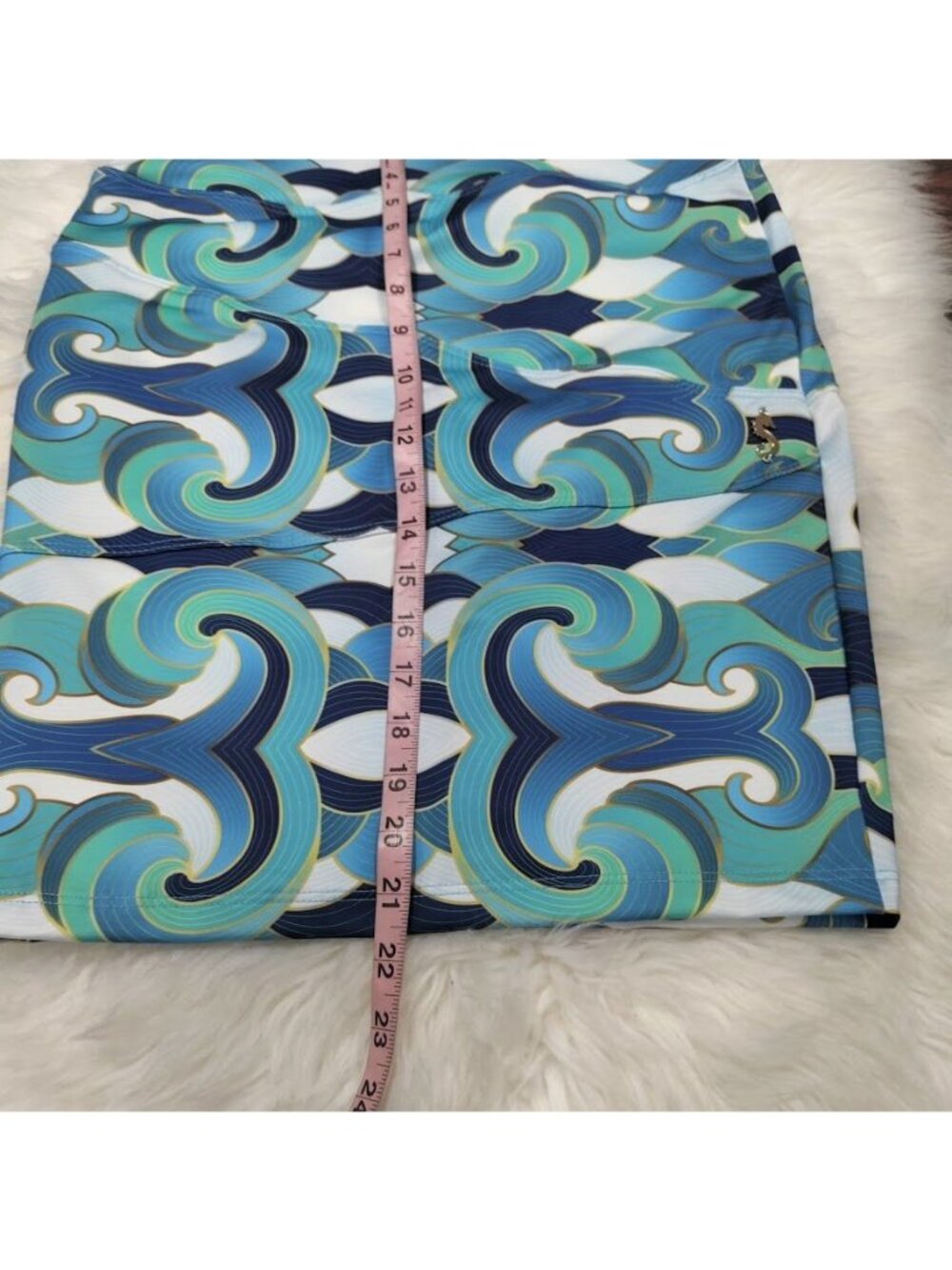 "The Skinny Skirt" Size Small Resortwear 3x Compression Bodycon Fesival - Picture 11 of 12